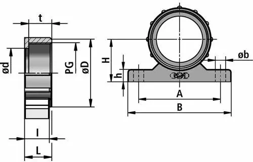 BWK-M screw connector diagram