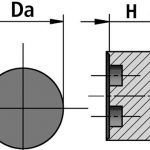 DEO-P sealing insert diagram