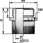 lif p cable gland diagram