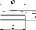HTLP-M locking screw diagram