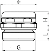 PBE-ME cable gland diagram