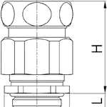 Progress MS Kombi cable gland diagram