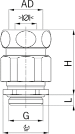 Progress MS Kombi cable gland diagram