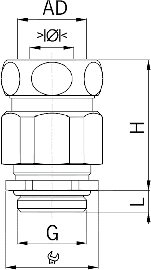 Progress MS Kombi EX cable gland diagram