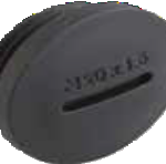 SSLP-M black metal plug