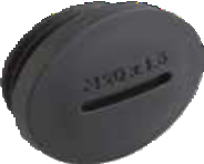 SSLP-M black metal plug