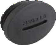 SSLP-M black metal plug