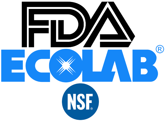 FDA ECOLAB NSF logo