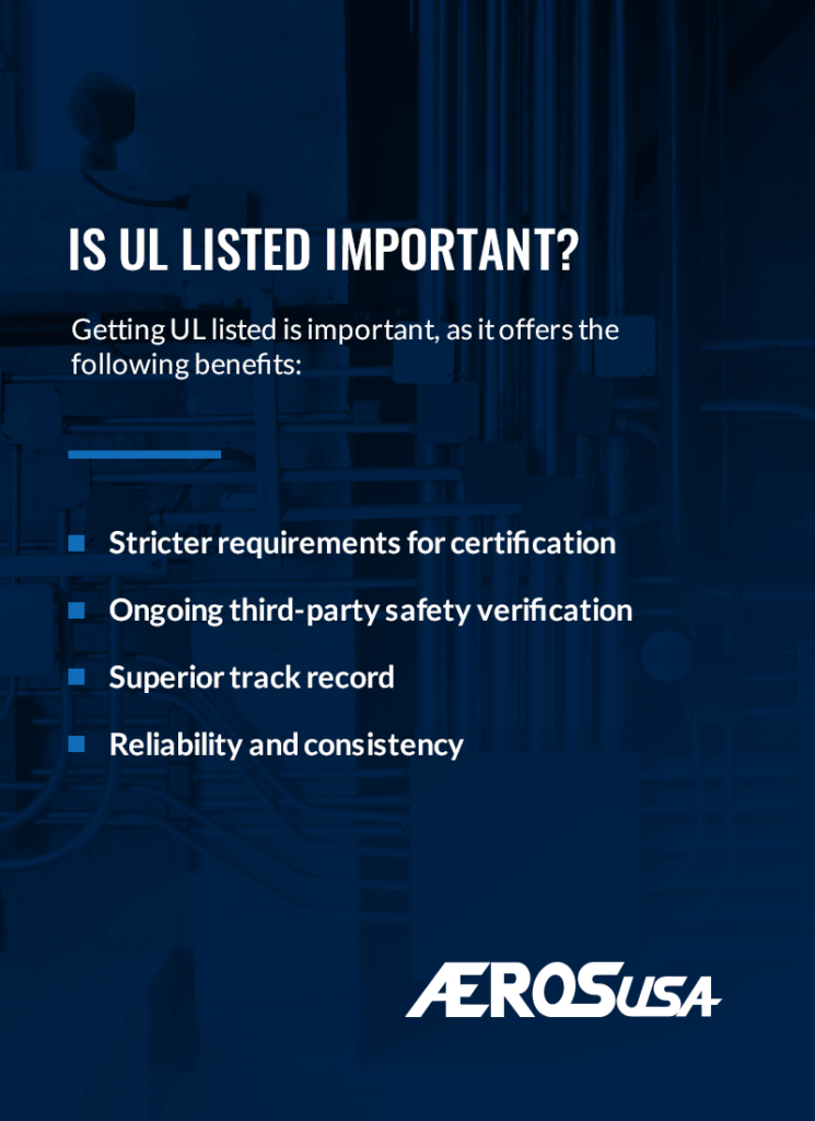 UL Listed Vs. UL Certified Products Differences AerosUSA