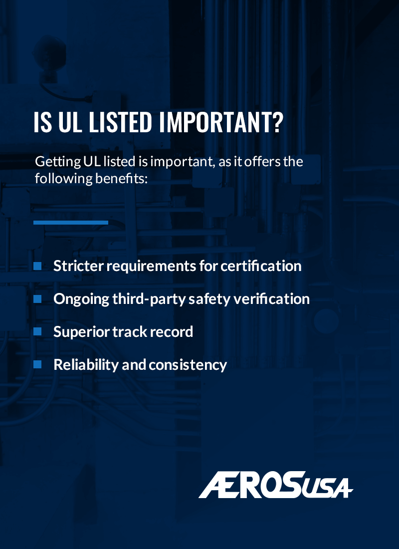 UL Listed Vs UL Certified Products Differences AerosUSA