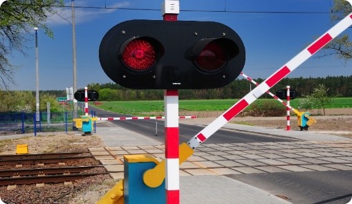 railroad crossing lights