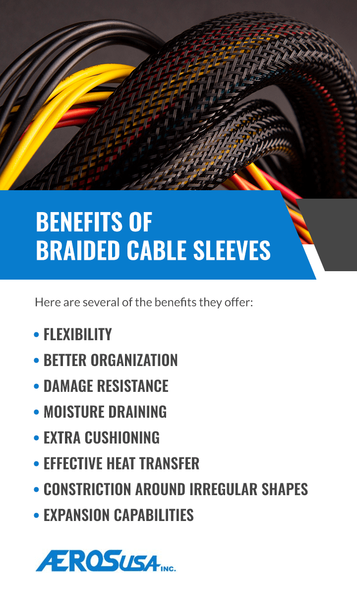 benefits of braided cable sleeves